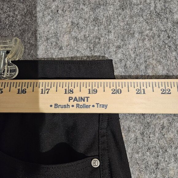 SwissTech Pants Mens 38x30 Black Soot Straight Leg Water Resistant Outdoor Japan - Picture 3 of 7